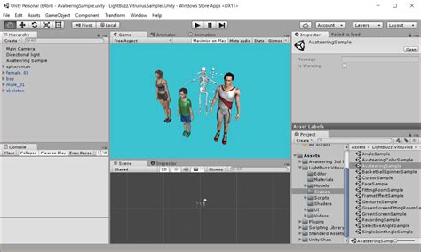 Kinect Unity 的图像结果