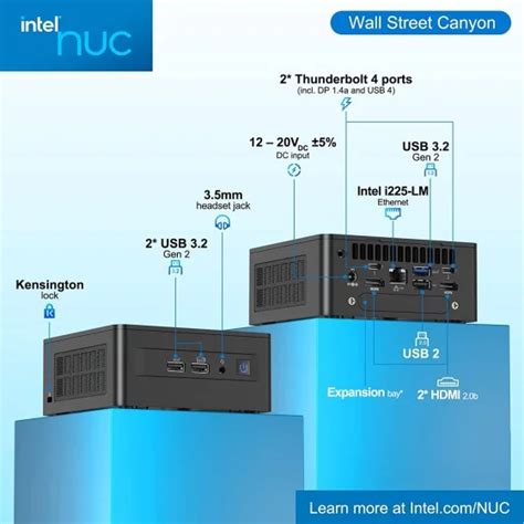 ASUS NUC 12 Pro Kit NUC12WSHi3 with Core i3-1220P Processor