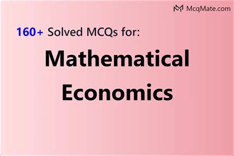 Image result for Mathematical Economics Examples