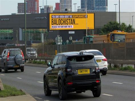 Billboards go up in London highlighting cases of Enforced ...