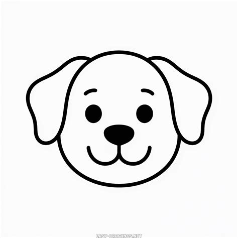 Dog Easy Drawings | Easy Drawings