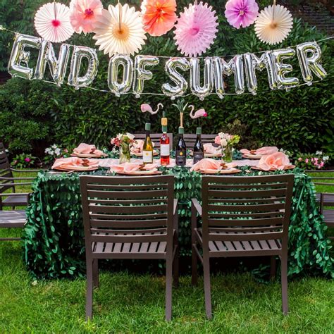 How to Host a Beautiful End of Summer Party? - Twinspirational | Summer ...