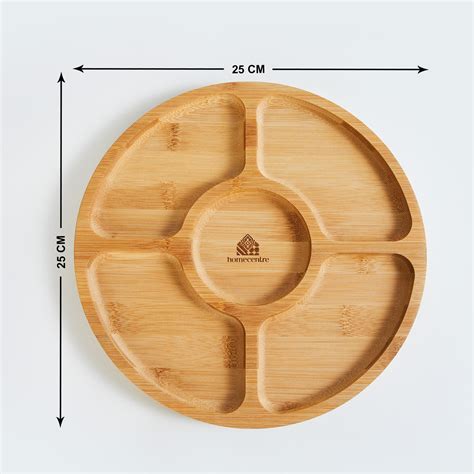Buy Spinel Bamboo Chip and Dip Platter - 25cm from Home Centre at just ...