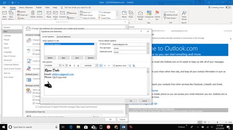 How to Change Your Signature in Outlook