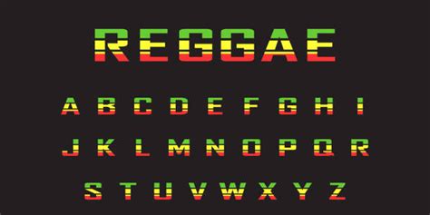 Reggae Font 的图像结果