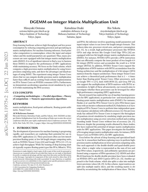Integer Matrix 的图像结果