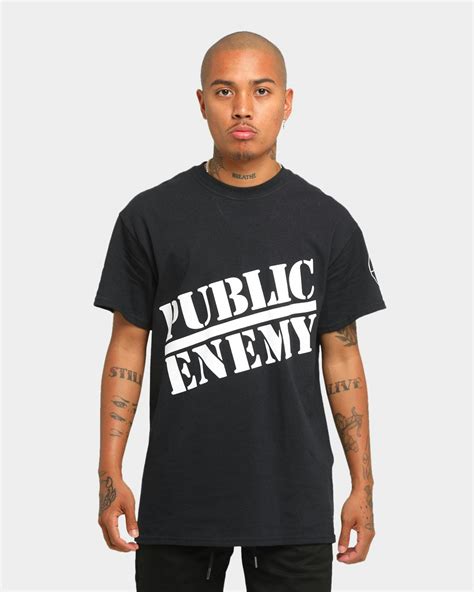 Public Enemy Public Enemy Short Sleeve T-Shirt Black | Culture Kings US
