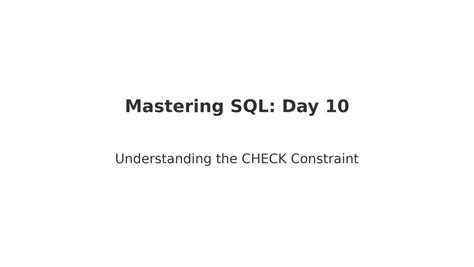 Image result for Check Constraint Syntax in SQL