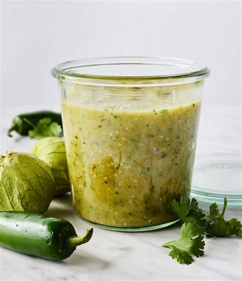 Green Enchilada Sauce Recipe - Love and Lemons