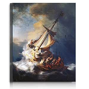 A&T ARTWORK The Storm on the Sea of Galilee by Rembrandt van Rijn The ...