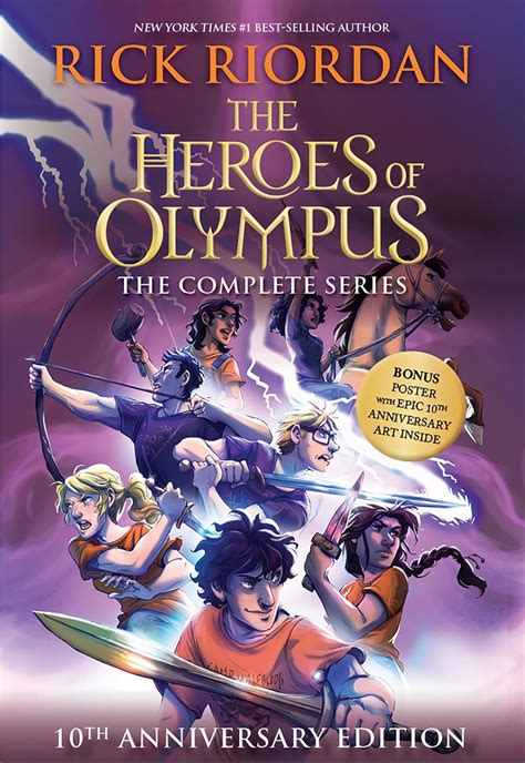 Amazon.com: Heroes of Olympus Paperback Boxed Set, The-10th Anniversary ...