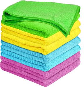 NAVMAV Microfiber ClothTowel Set Multi-Purpose Super Soft Cleaning ...