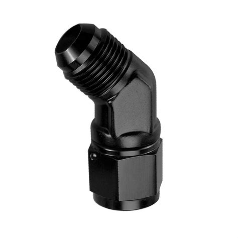 AC PERFORMANCE Aluminum -10 AN AN10 Male To Female 45 Degree Elbow ...