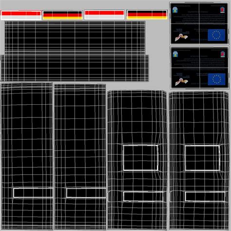 Poland Germany Border Gate 3D Model - TurboSquid 2007464