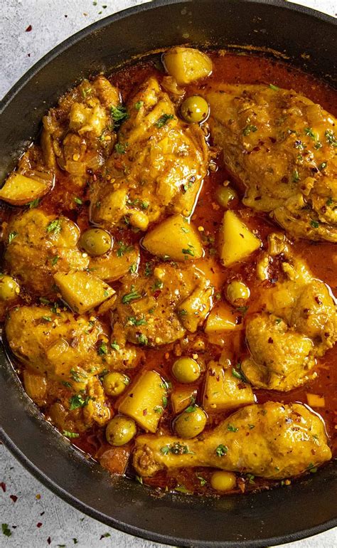 Pollo Guisado Recipe (Chicken Stew) - Chili Pepper Madness