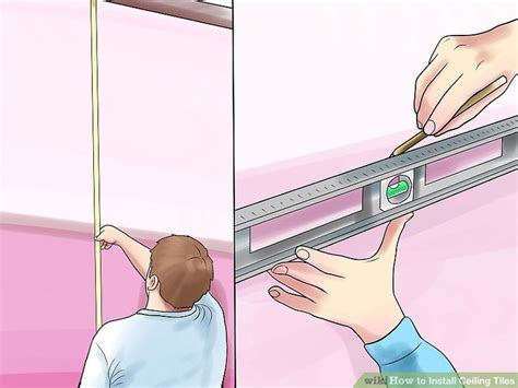 How to Install Interlocking Ceiling Tile 的图像结果