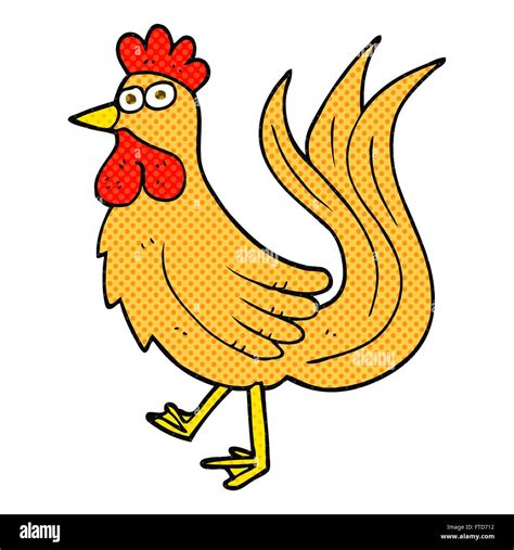 freehand drawn cartoon cock Stock Vector Image & Art - Alamy