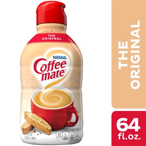 Nestle Coffee mate The Original Liquid Coffee Creamer 64 fl oz ...