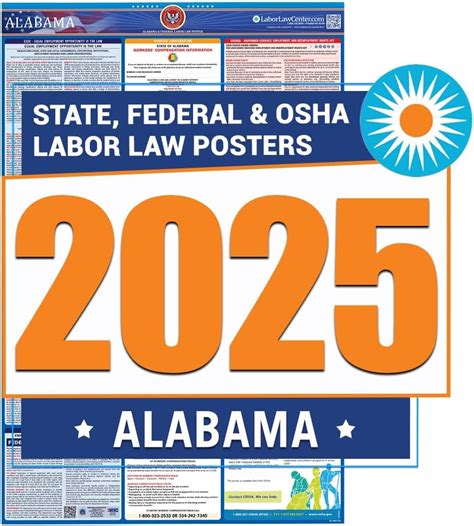 LaborLawCenter Alabama 2026 Labor Law Poster – State & Federal India | Ubuy