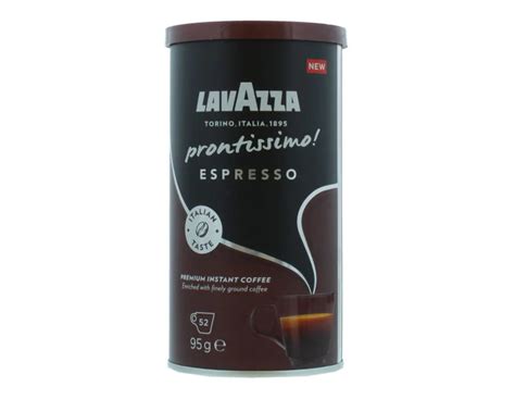 Lavazza Prontissimo Espresso Premium Instant Coffee 95g : Amazon.in ...