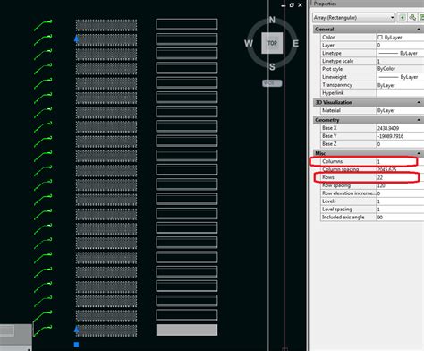 Image result for Explode Array AutoCAD