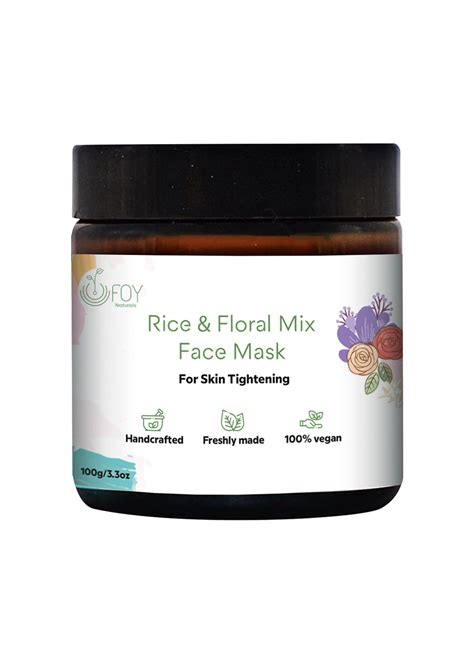 Get Rice & Floral Mix Face Mask - 75gm at ₹ 600 | LBB Shop
