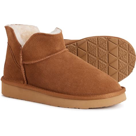 Minnetonka Mavie Shearling Boots (For Women) - Save 62%