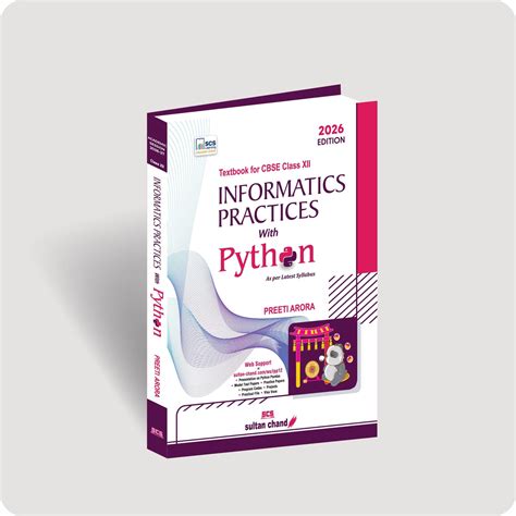 Informatics Practices with Python: Textbook for CBSE Class XII (2026-2 ...