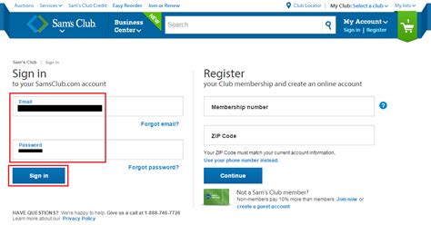 Image result for Sam's Club My Account