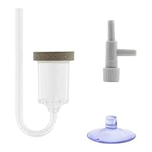 Enakshi Mini Aquarium CO2 Diffuser Nano Gas Disk Suction Cup Kit ...