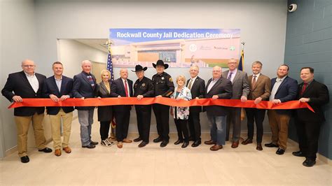 AP and Rockwall County Dedicate New County Jail