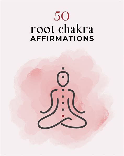 50 Root Chakra Affirmations for Grounding, Strength, and Stability ...