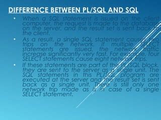 Image result for Difference Between SQL Server and PL/SQL