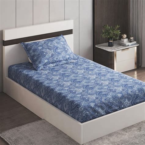 Buy Dallas Cotton 180TC Printed 2Pcs Single Bedsheet Set from Home ...