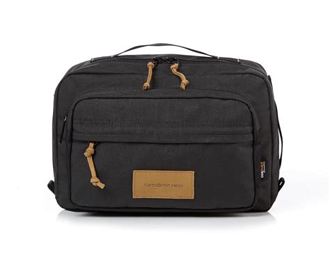 Buy Samsonite Red Osler 34 Cms Black Nylon Premium Messenger & Sling ...