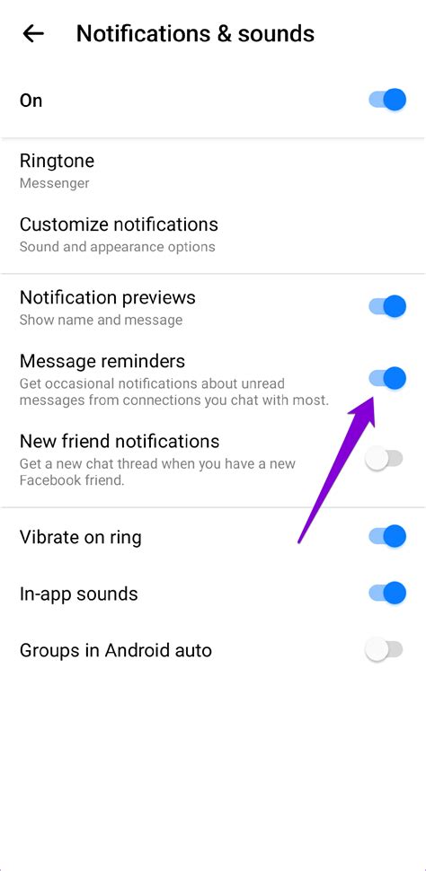 Image result for Messenger Notification Preview