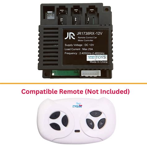 MM TOYS JR1738RX-12V Motor Controller Control Box 7 Pin White Jack, Fo ...