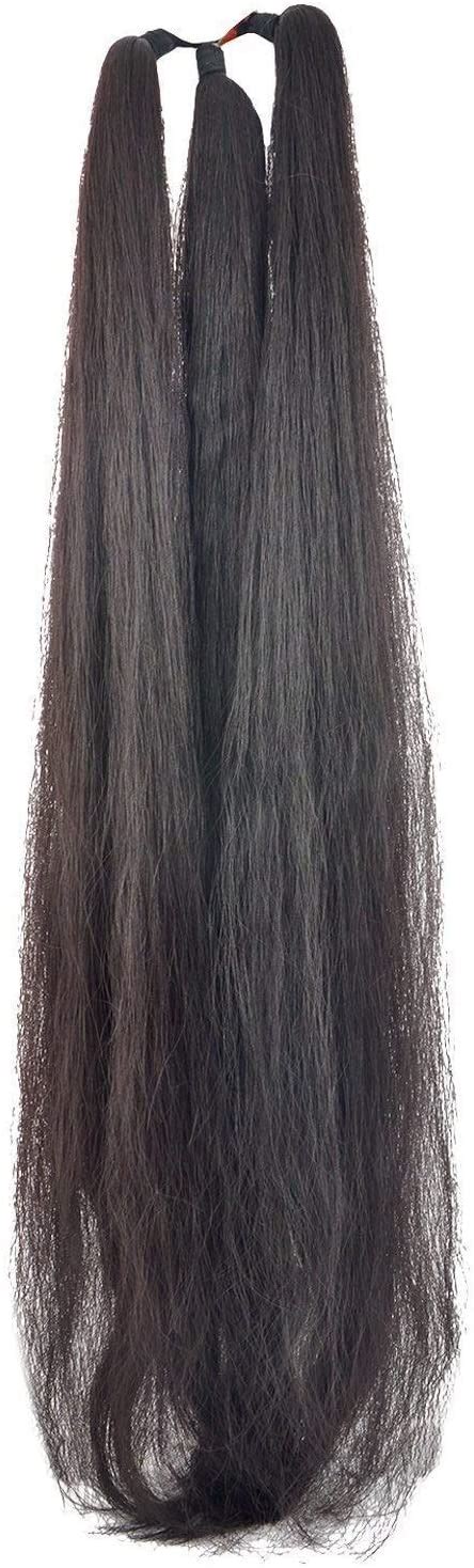 Lamansh™ Black Hair Ponytail Extension / 30 Inch Hair Extension / Pack