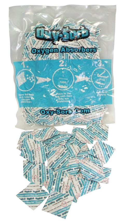 Oxy-Sorb 1000-Pack Oxygen Absorber, 100cc : Amazon.in