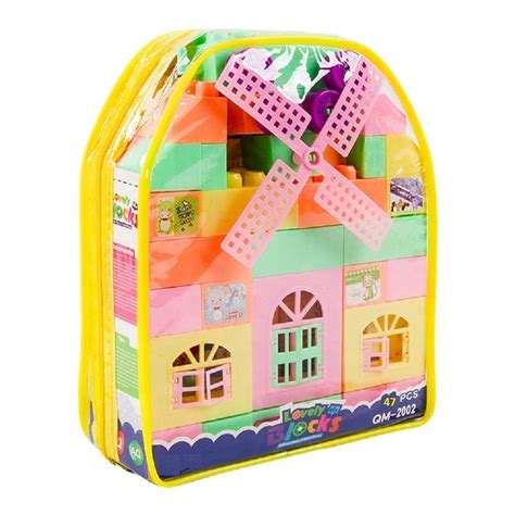 Buy VWorld™Learning Building Happy Blocks with Numbers and DIY Stickers ...