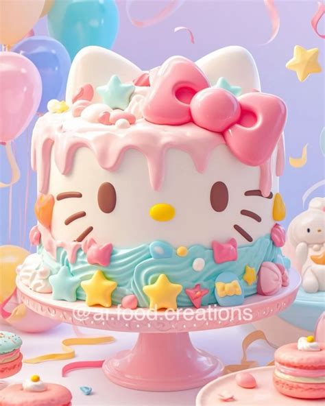 Pin by Kelly Micke on Desserts | Hello kitty birthday cake, Hello kitty ...
