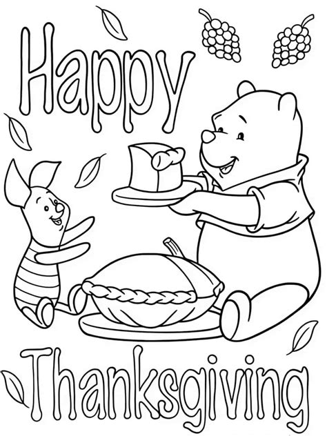 Top 60+ Thanksgiving Coloring Pages For Kids 🦃🎨 - Coloringpagesforkids.net