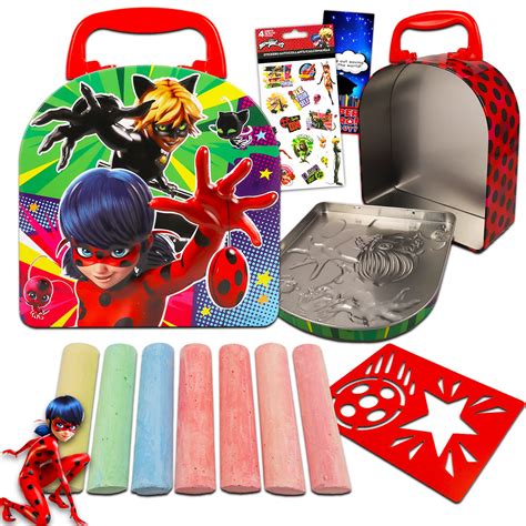Buy Miraculous Ladybug Playset Miraculous Ladybug Sidewalk Chalk Bundle ...