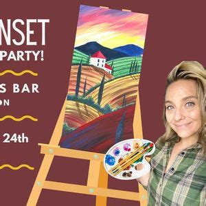 "Tuscan Sunset" IN-PERSON PAINT PARTY at EDDIES SPORTS BAR, Eddie’s ...