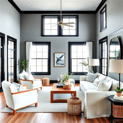 25 Grey Walls with Black Trim You'll Love