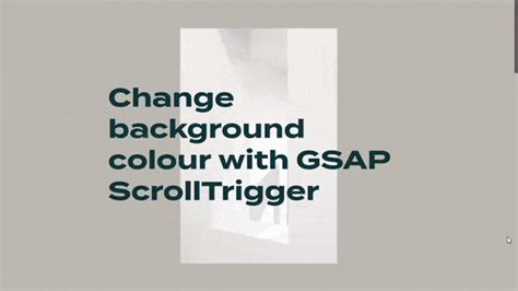 Image result for GSAP Background Color
