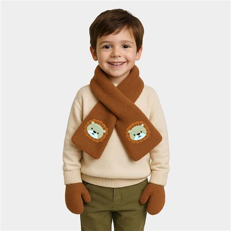 Mi Arcus Mitten Set - Outdoor Dreamers Cozy Buy Kids Muffler & Mitten Set