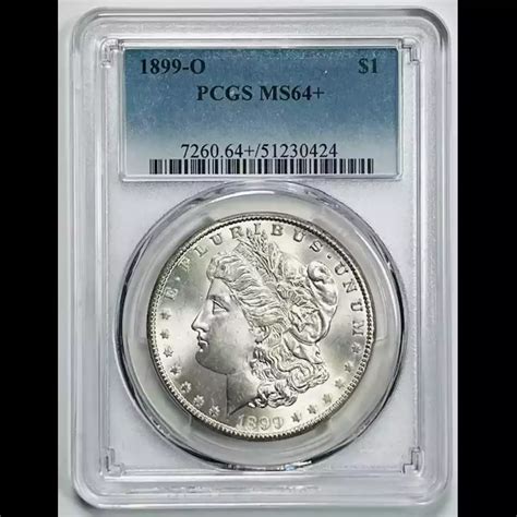1899-O Morgan Silver Dollar PCGS MS-64+ - Bob Paul Rare Coins