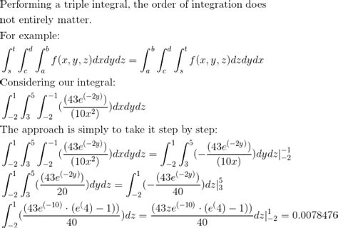 Image result for Triple Integration Problems