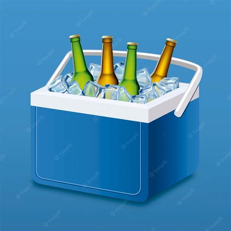 Cooler Full Of Ice Cold Beer Icon Clipart #398217 At Graphics Factory ...